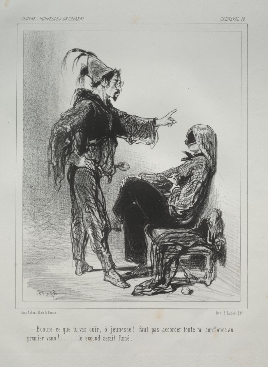 Karnevál alkotó: Paul Gavarni