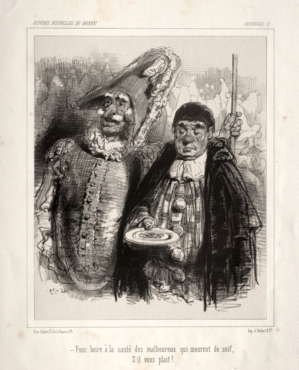 Karnevál alkotó: Paul Gavarni