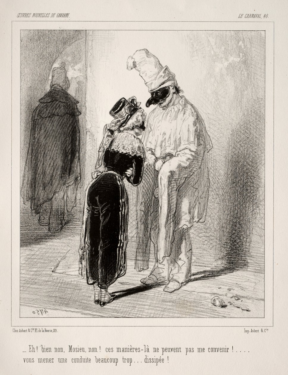 Karnevál alkotó: Paul Gavarni