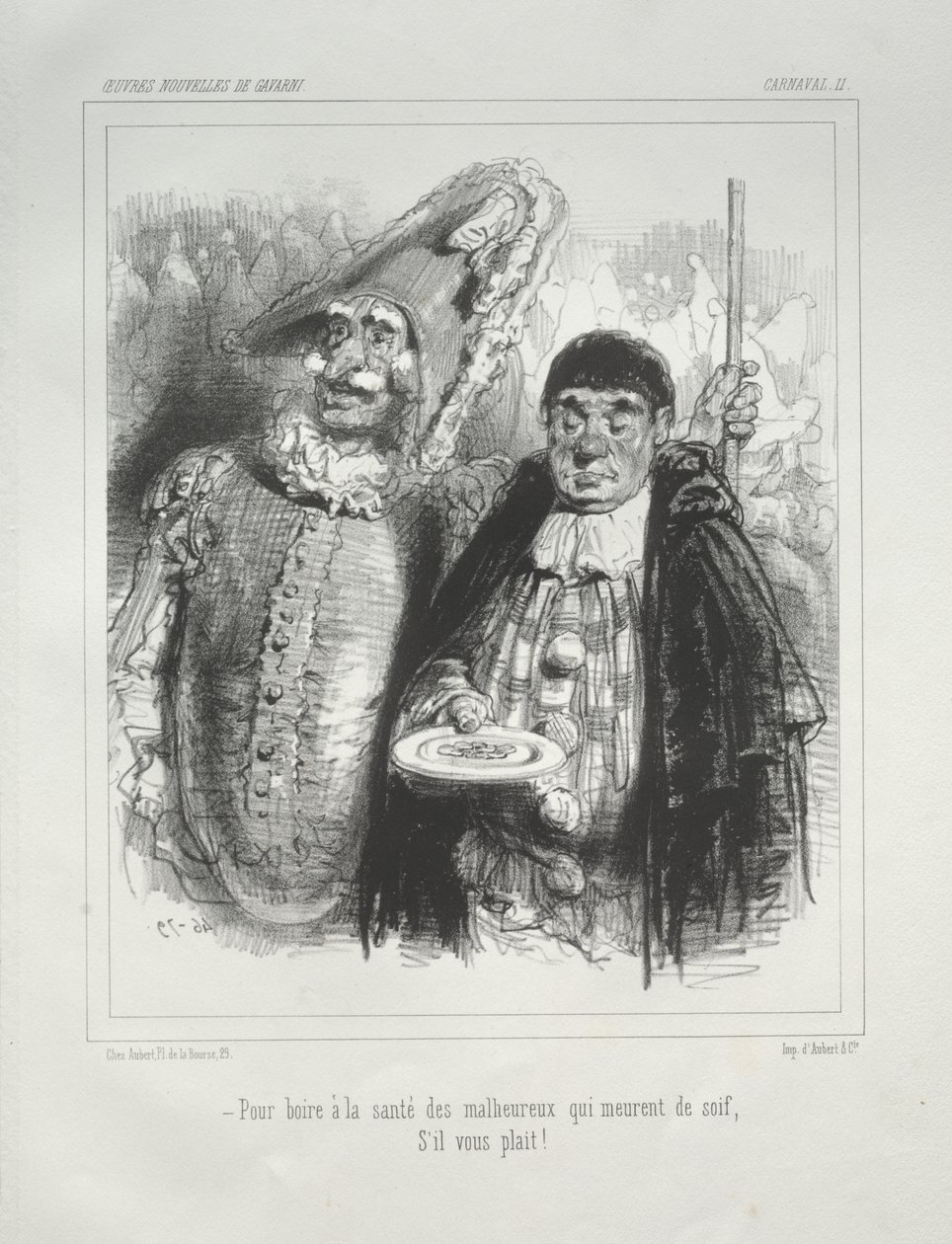 Karnevál alkotó: Paul Gavarni