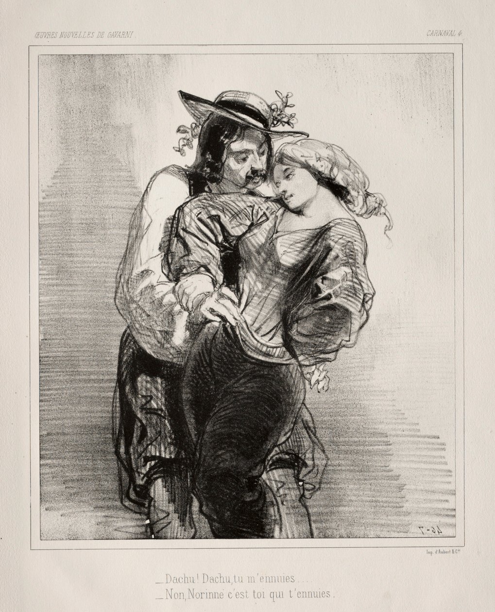 Karnevál. alkotó: Paul Gavarni