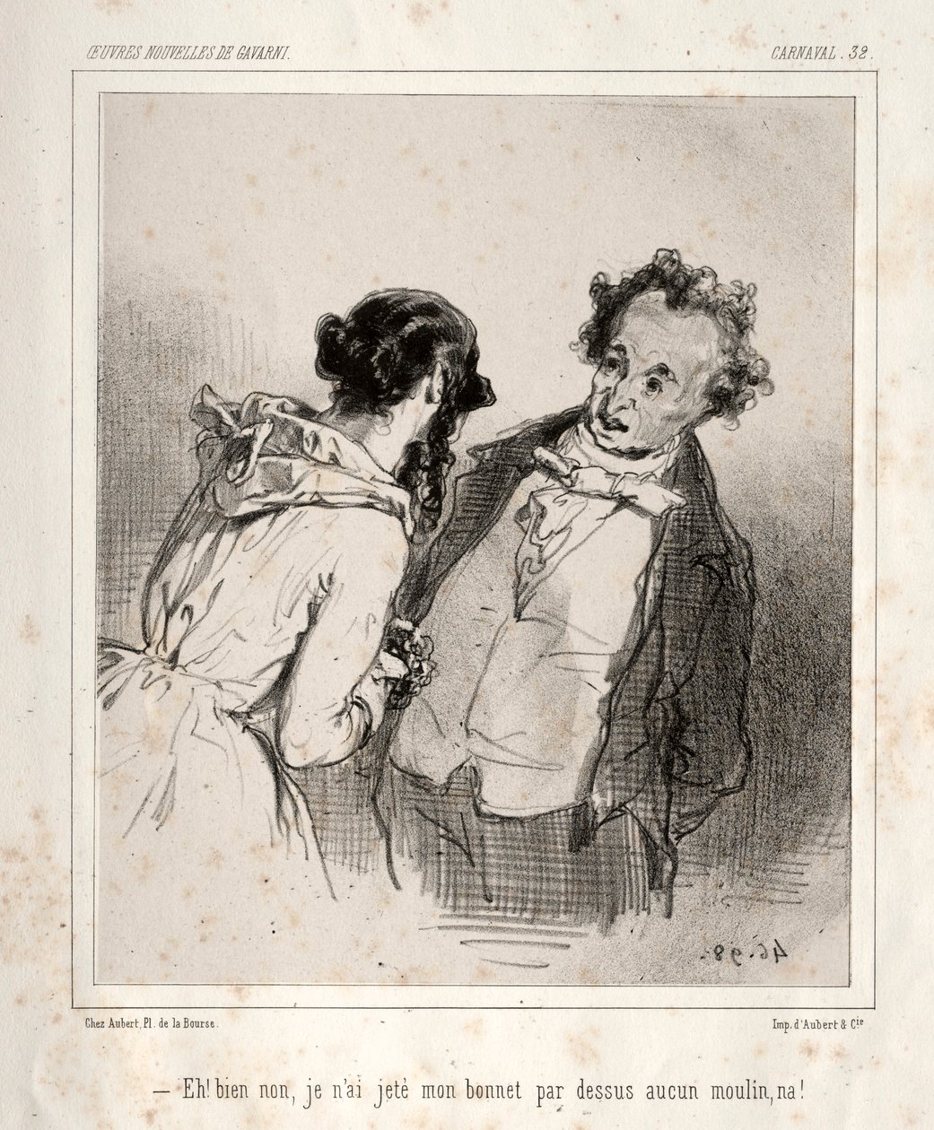Karnevál. alkotó: Paul Gavarni