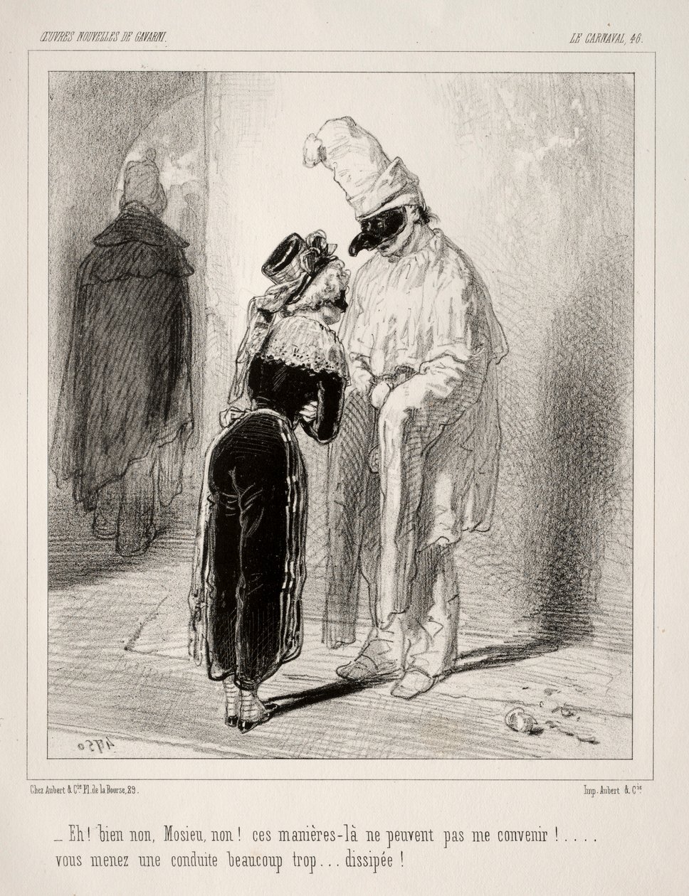 Karnevál. alkotó: Paul Gavarni