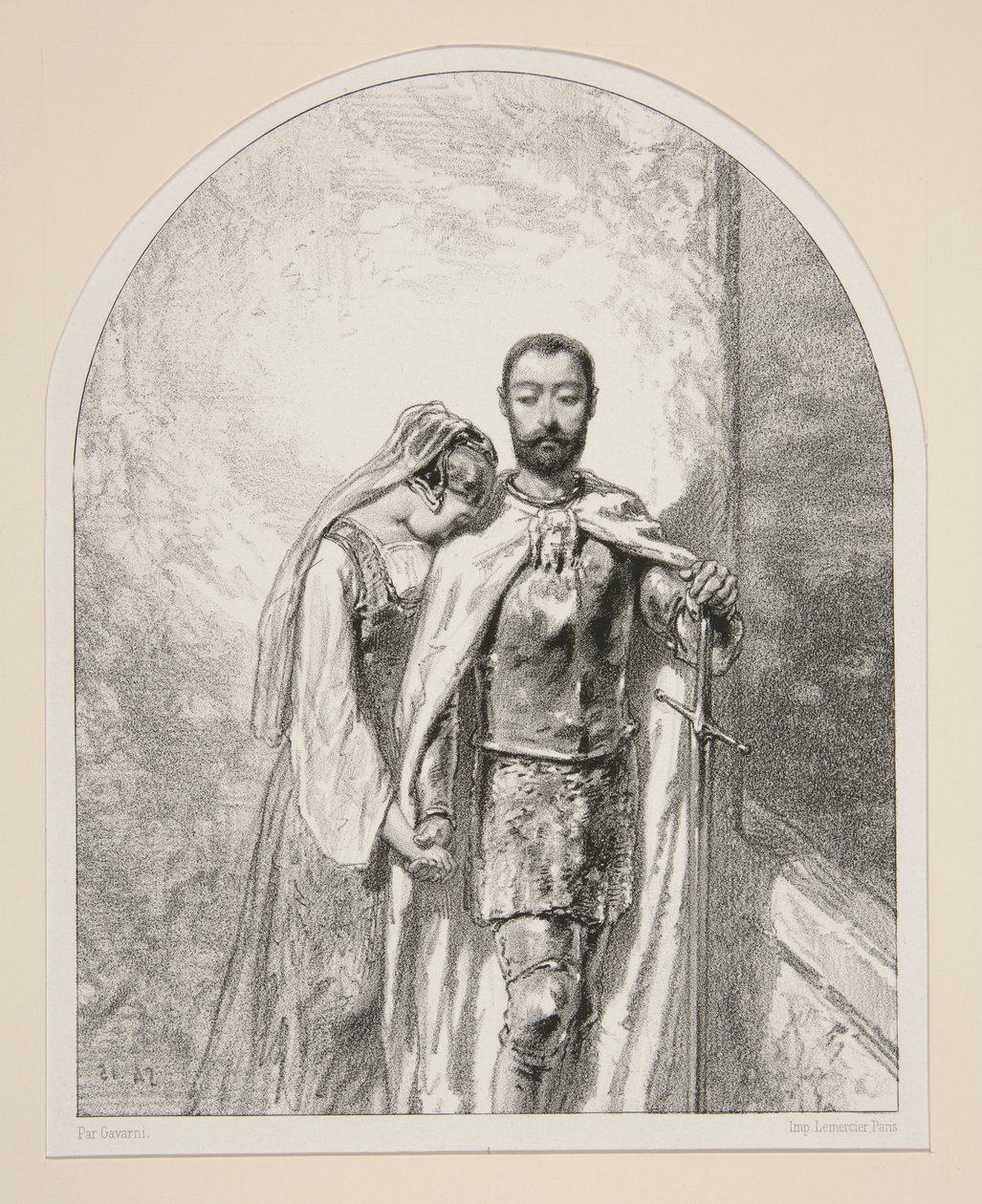 Barberine dala alkotó: Paul Gavarni