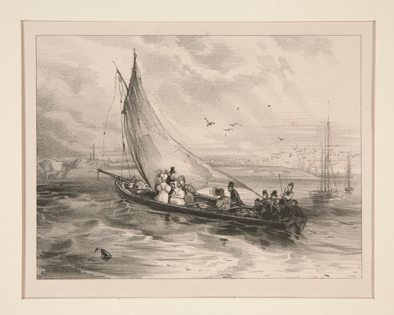 Dieppe alkotó: Paul Gavarni