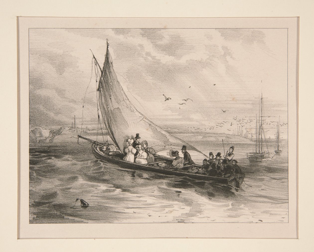 Dieppe alkotó: Paul Gavarni
