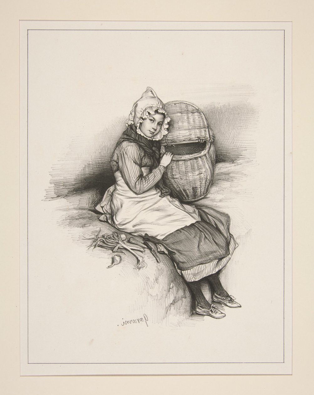 EUGENIE. alkotó: Paul Gavarni