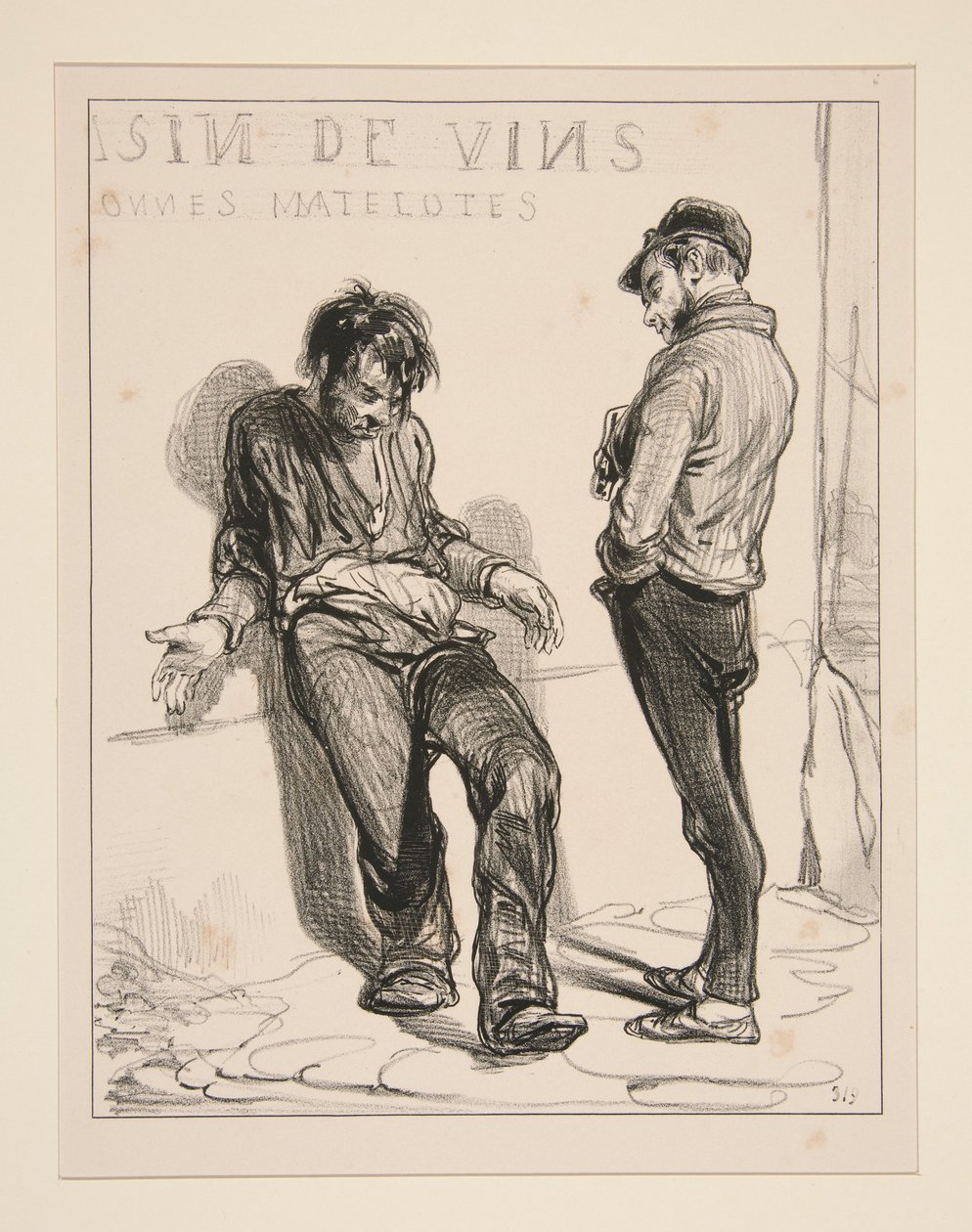 Hé! Na, Landerneau, hát nem megy jobban (sic)... alkotó: Paul Gavarni