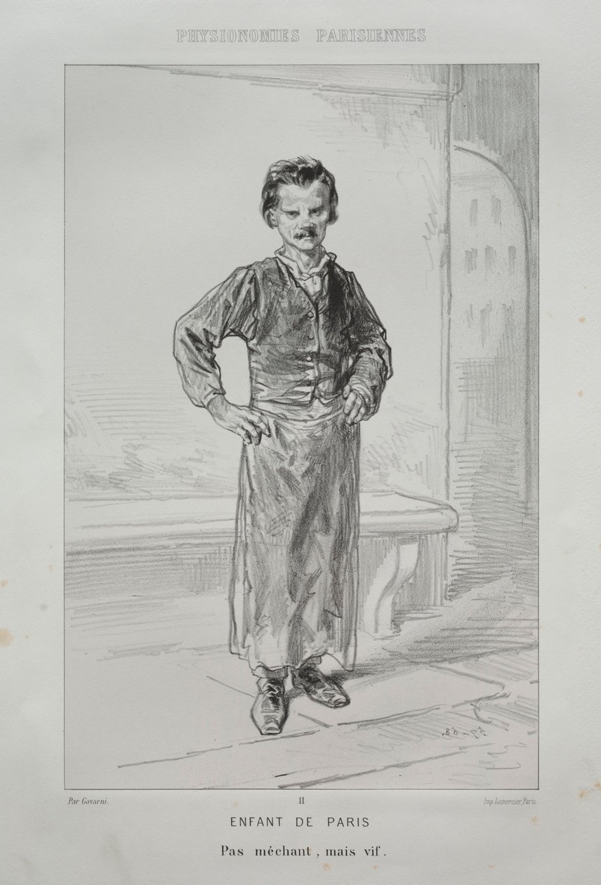 Párizs gyermeke alkotó: Paul Gavarni