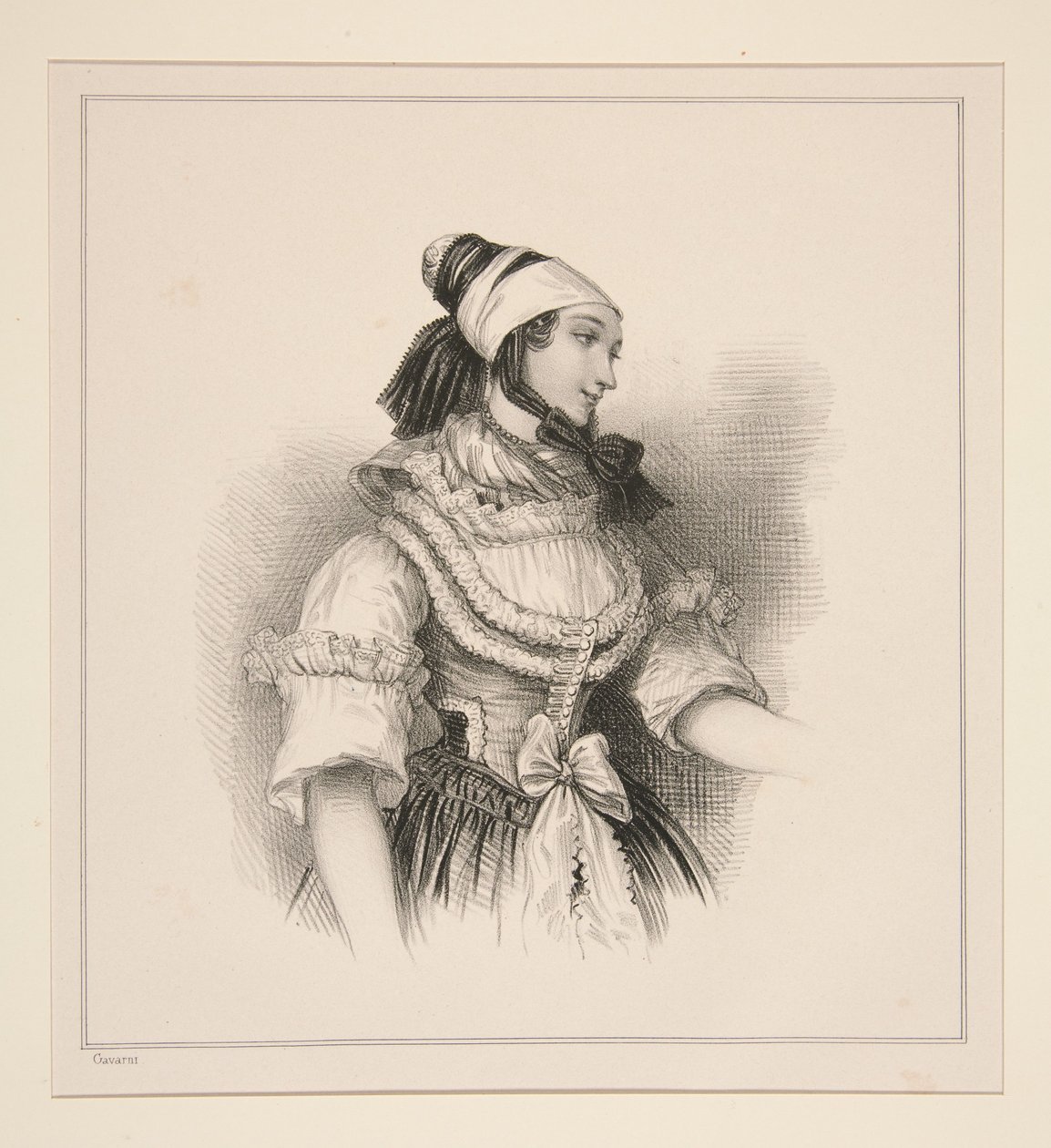 FRANCONIENNE alkotó: Paul Gavarni
