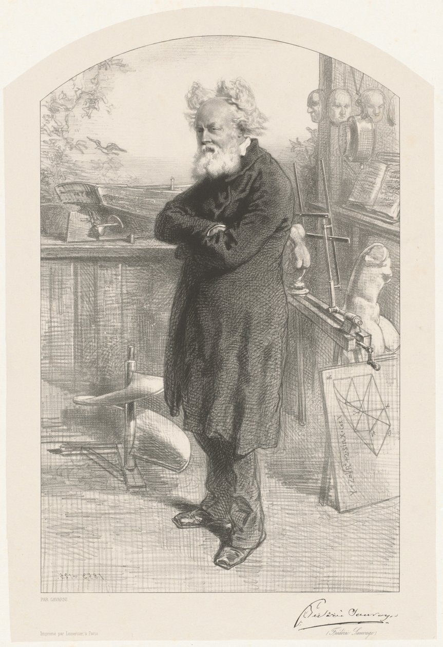 Frederic Sauvage alkotó: Paul Gavarni