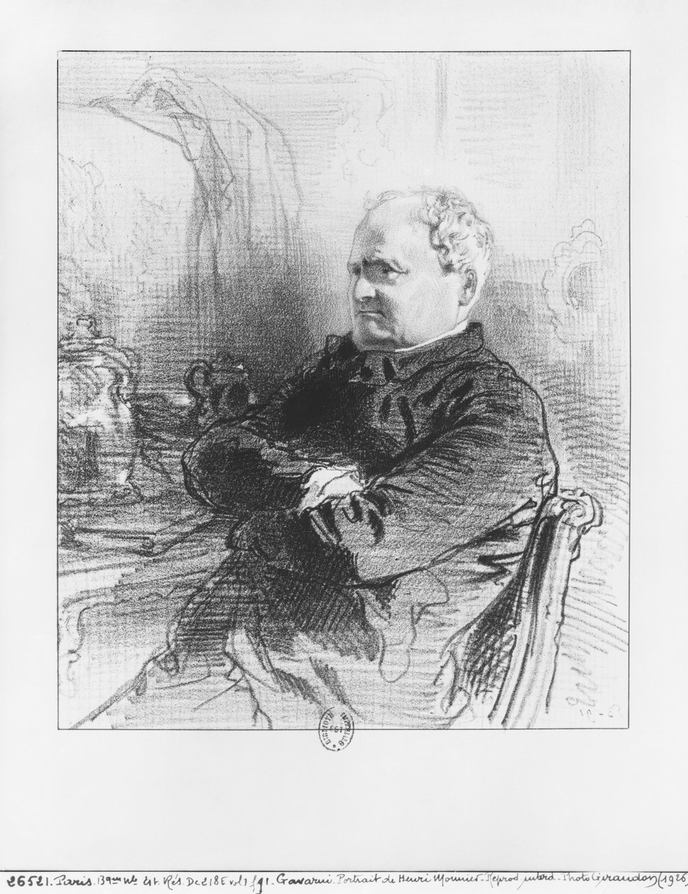 Henri Bonaventure Monnier alkotó: Paul Gavarni