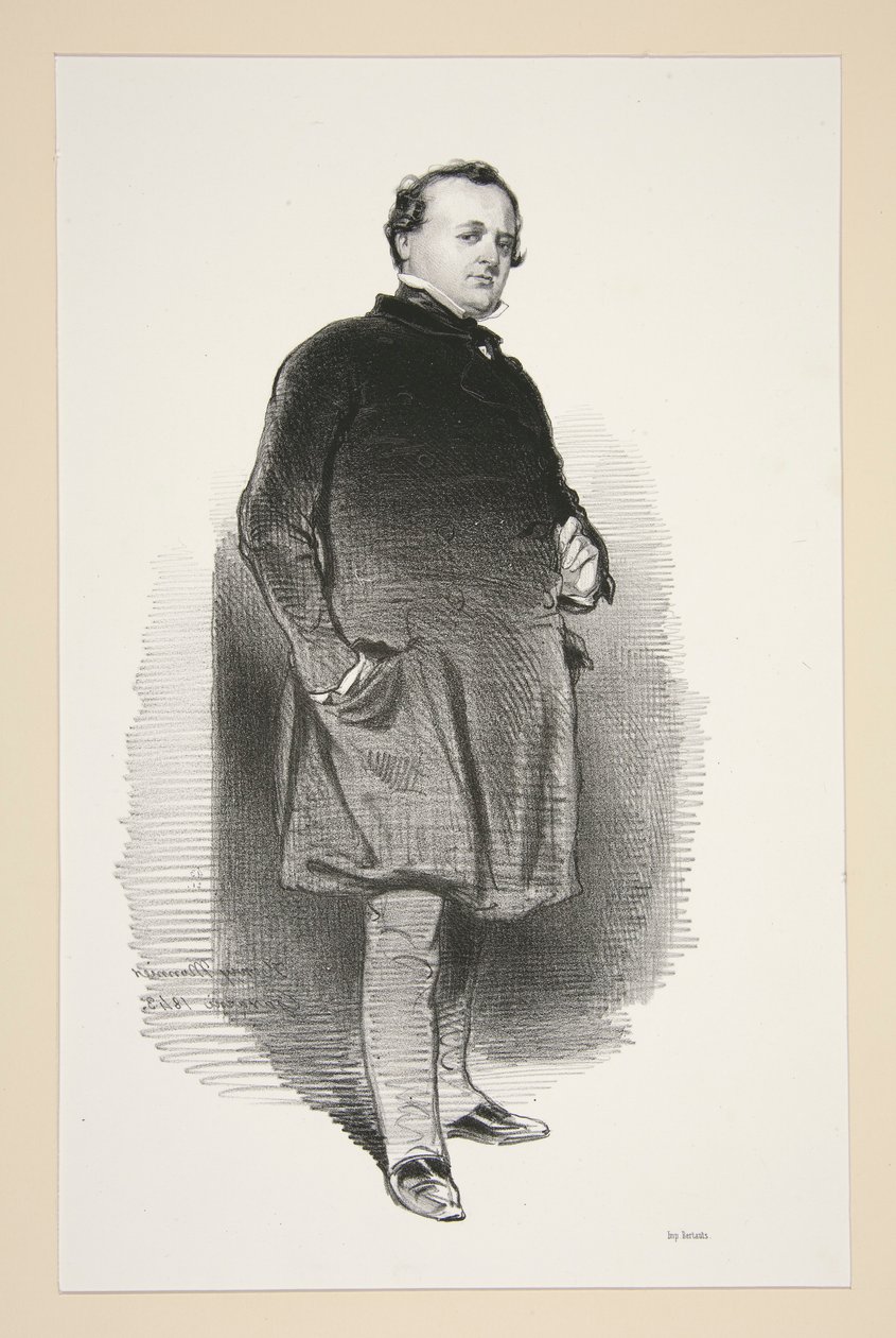Henry Monnier alkotó: Paul Gavarni
