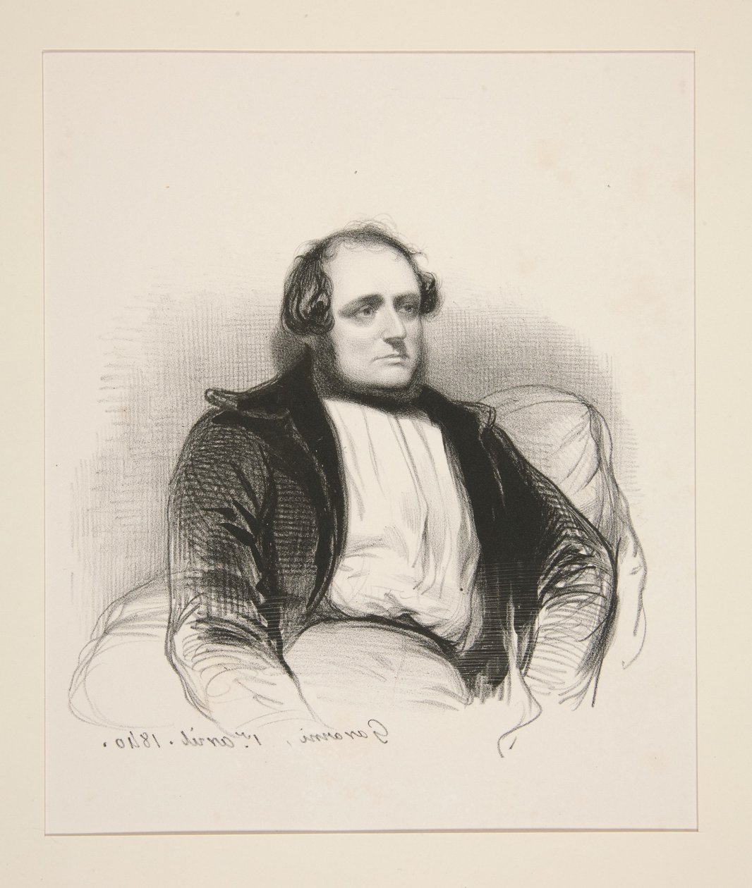 Henri Monnier alkotó: Paul Gavarni