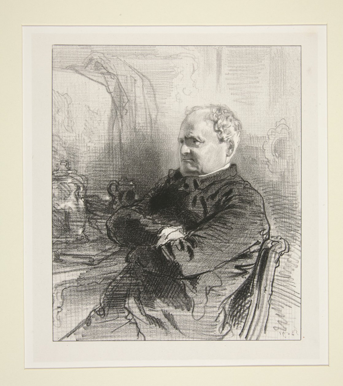 Henri Monnier alkotó: Paul Gavarni