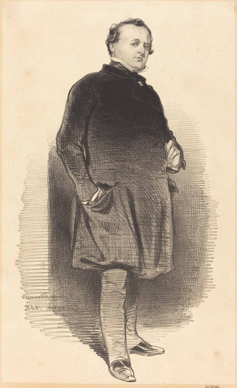 Henry Monnier alkotó: Paul Gavarni