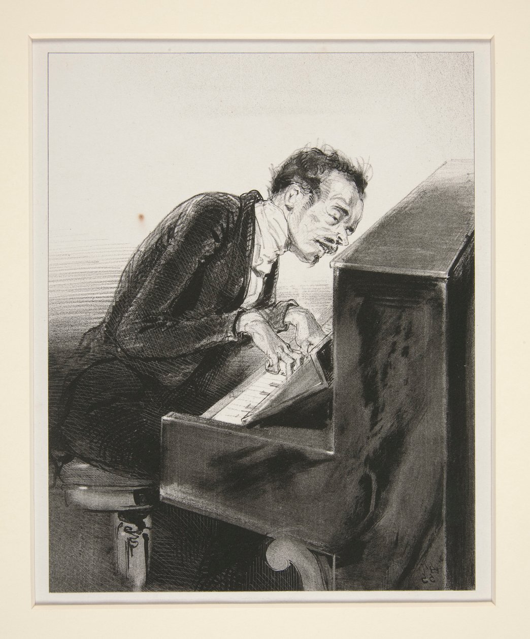 IMPROVIZÁCIÓK MELANCOLIQUES. alkotó: Paul Gavarni