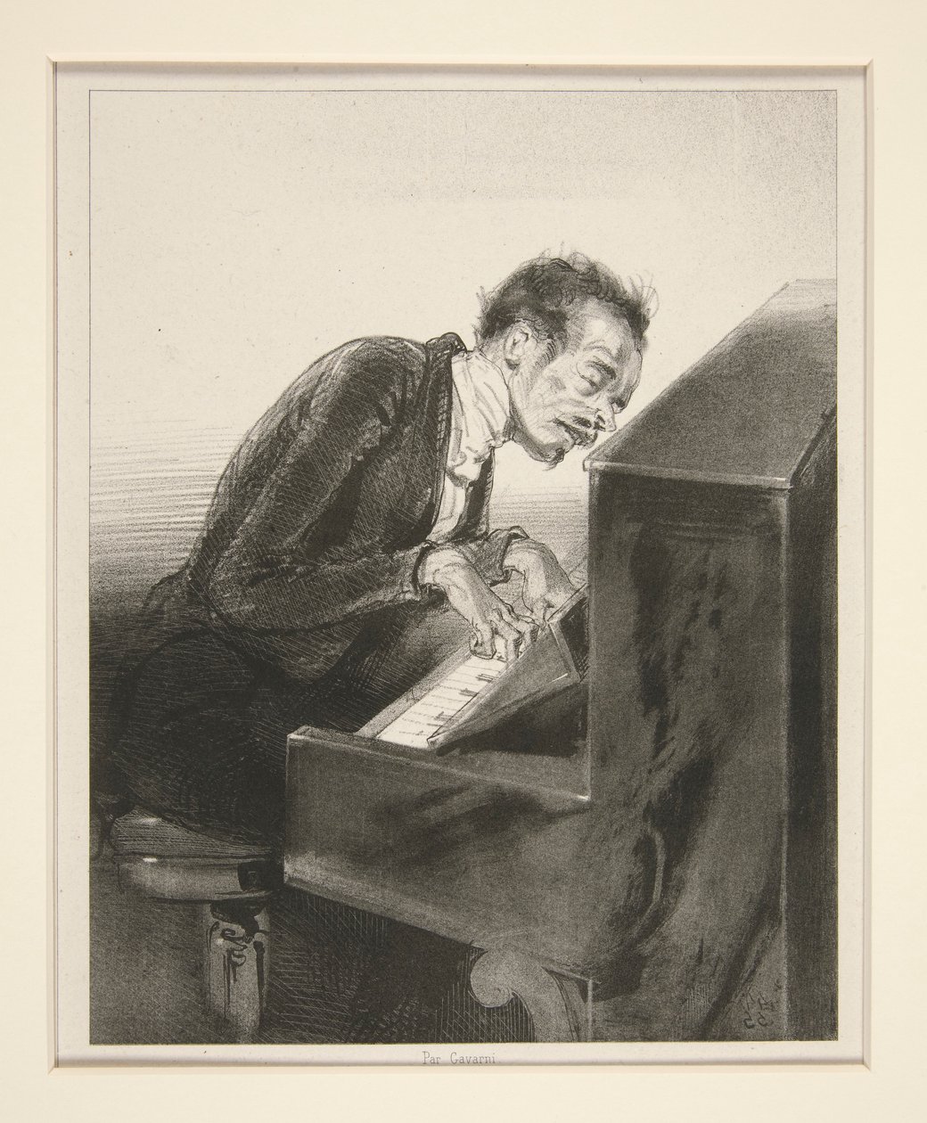 IMPROVIZÁCIÓK MELANCOLIQUES. alkotó: Paul Gavarni