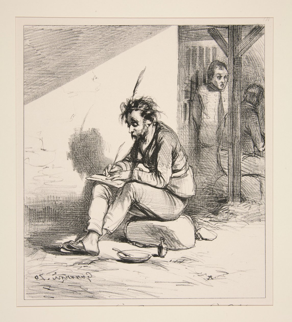 Én, az alulírott, Batignolles királya, Clichy hercege, ... alkotó: Paul Gavarni