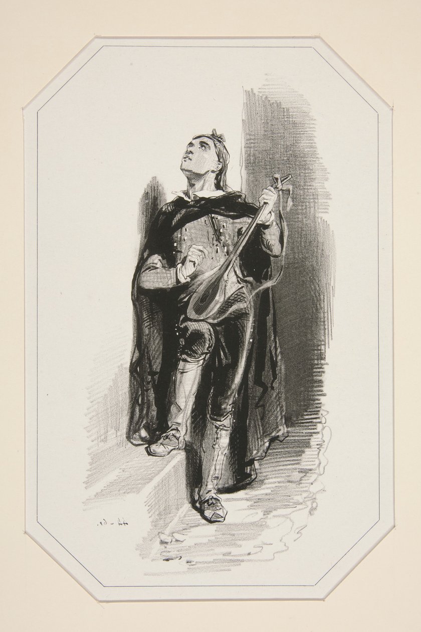 A szerenád alkotó: Paul Gavarni