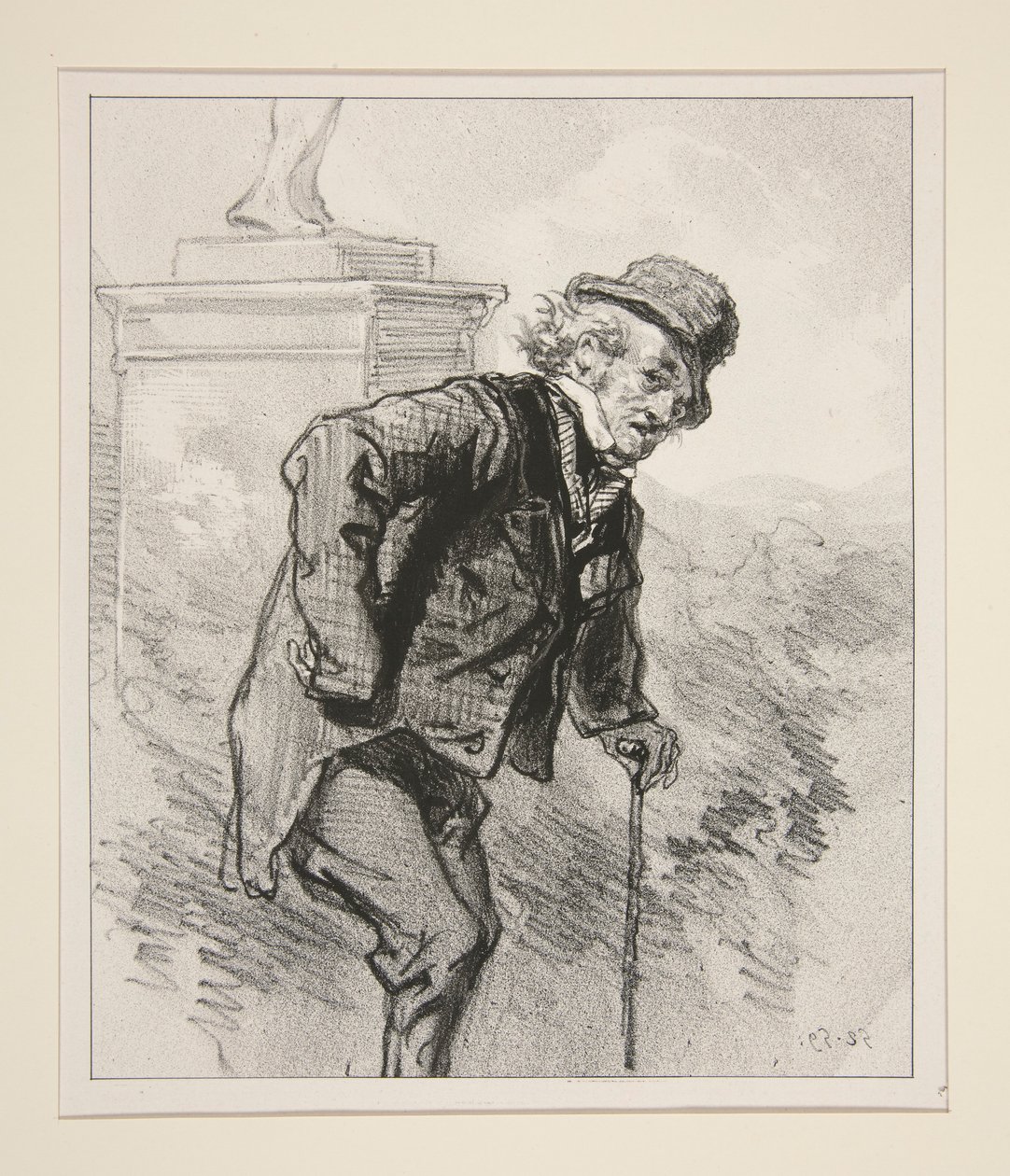 Chevalier Desgrieux. alkotó: Paul Gavarni