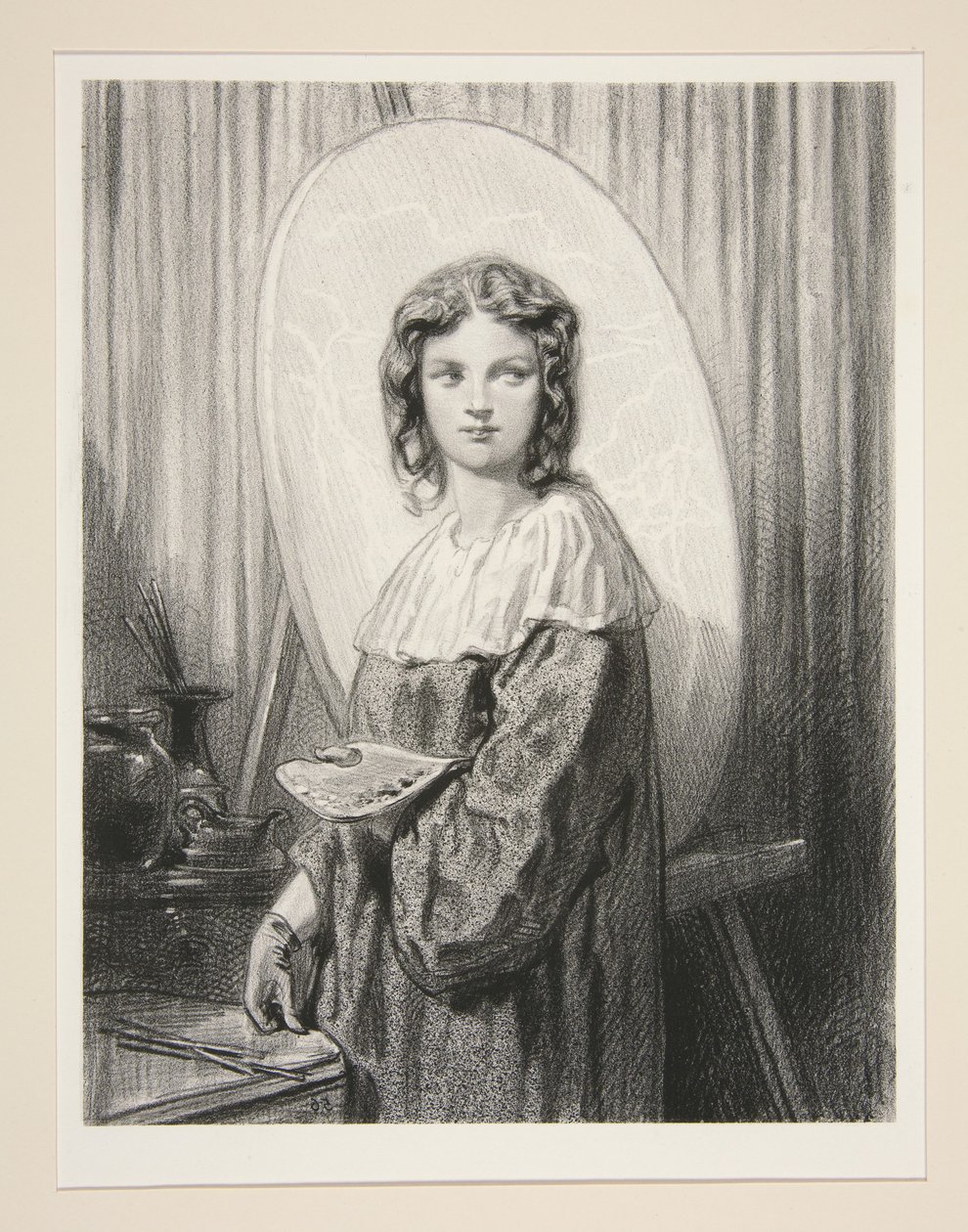 Művésznők / Mistress Diana S... alkotó: Paul Gavarni