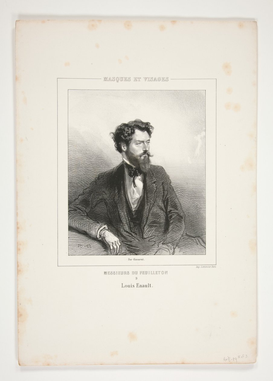 Louis Enault alkotó: Paul Gavarni