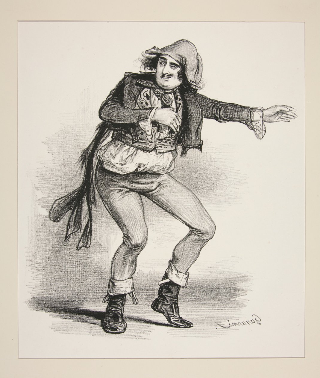 M. Floumann alkotó: Paul Gavarni