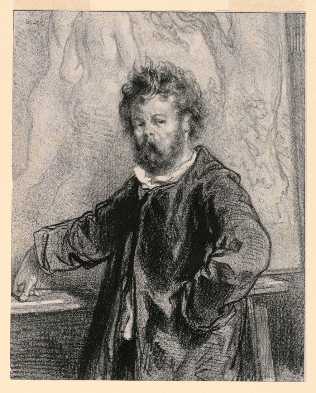 Ma toile est chere, burzsoá (Ez a vászon drága, polgár), XV. tábla Par-ci, par-la alkotó: Paul Gavarni