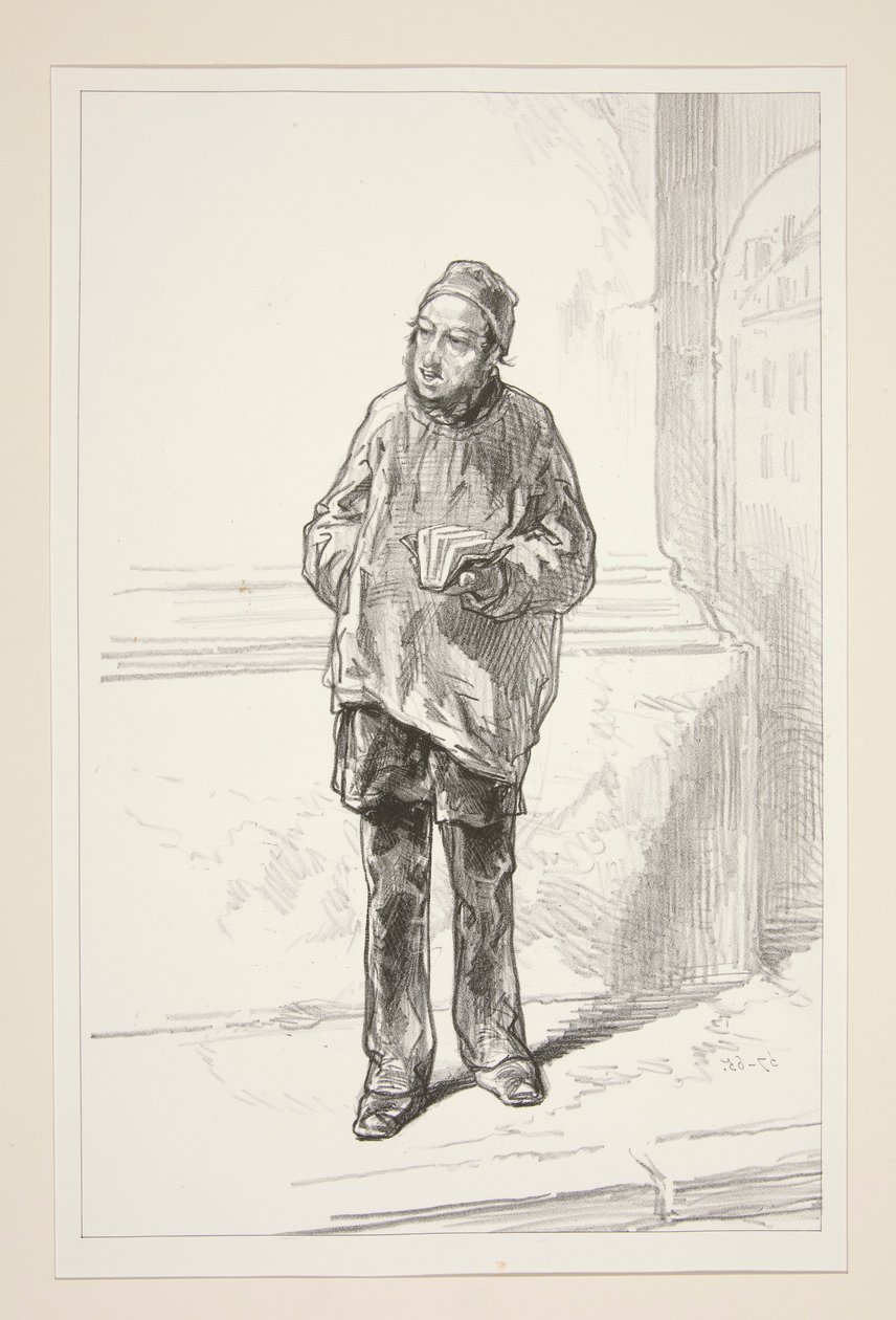 PAPIER A LETTRES. alkotó: Paul Gavarni