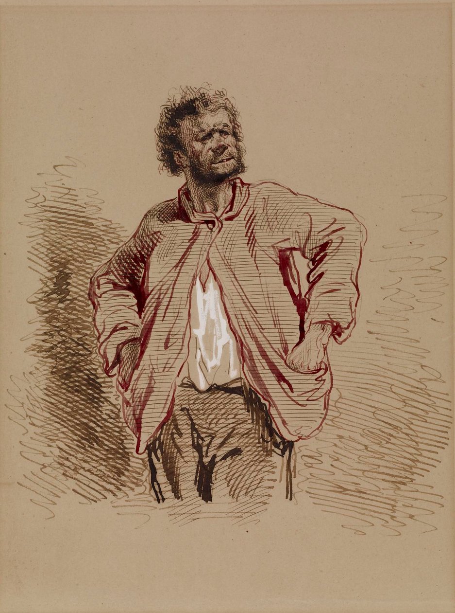 Paraszt alkotó: Paul Gavarni