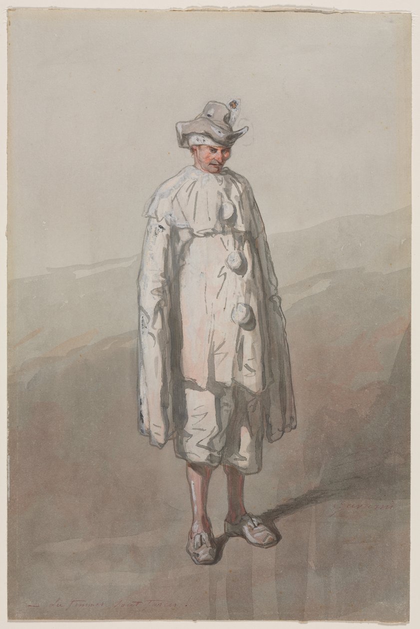 Pierrot. alkotó: Paul Gavarni