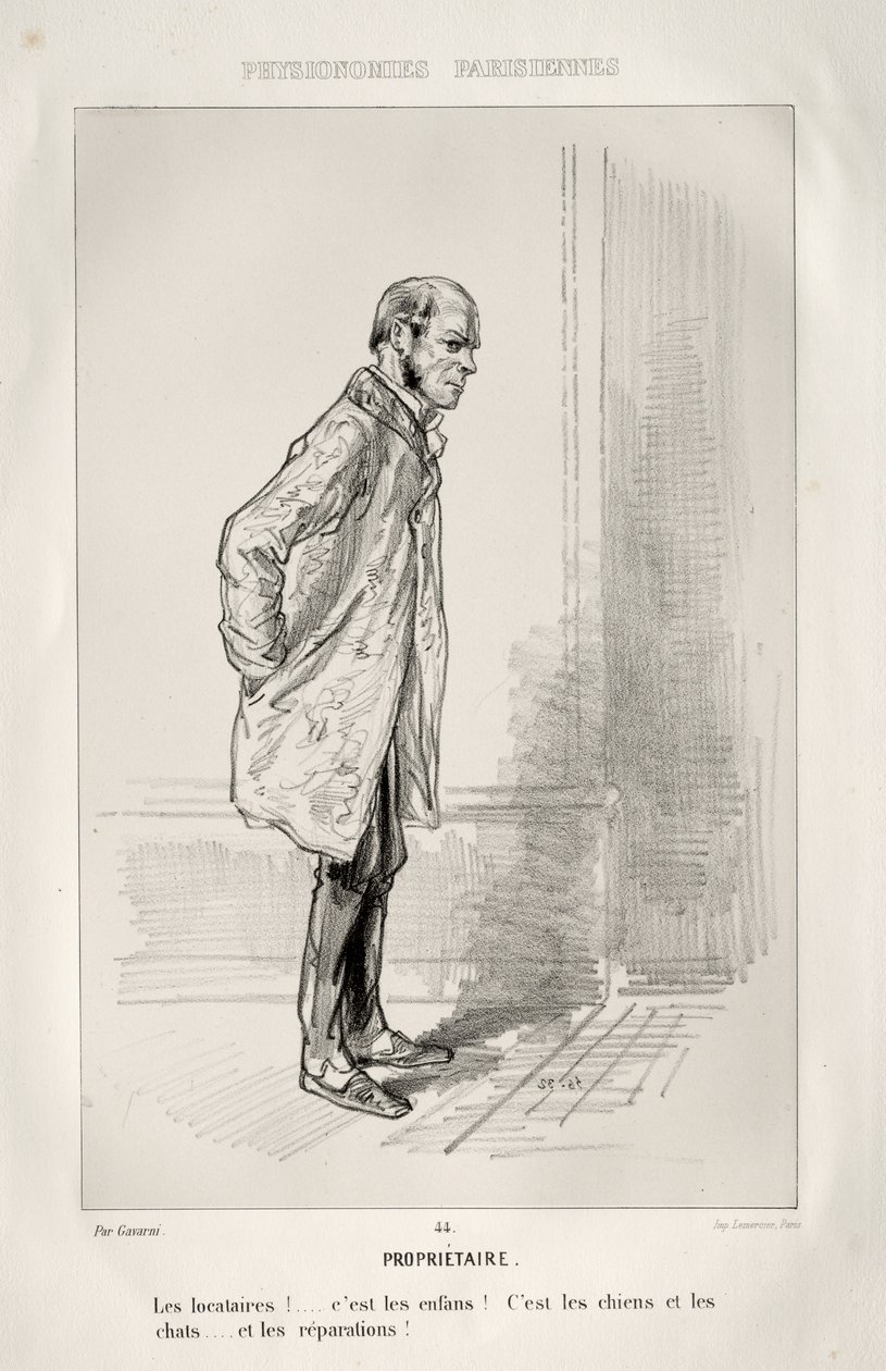 Tulajdonos alkotó: Paul Gavarni