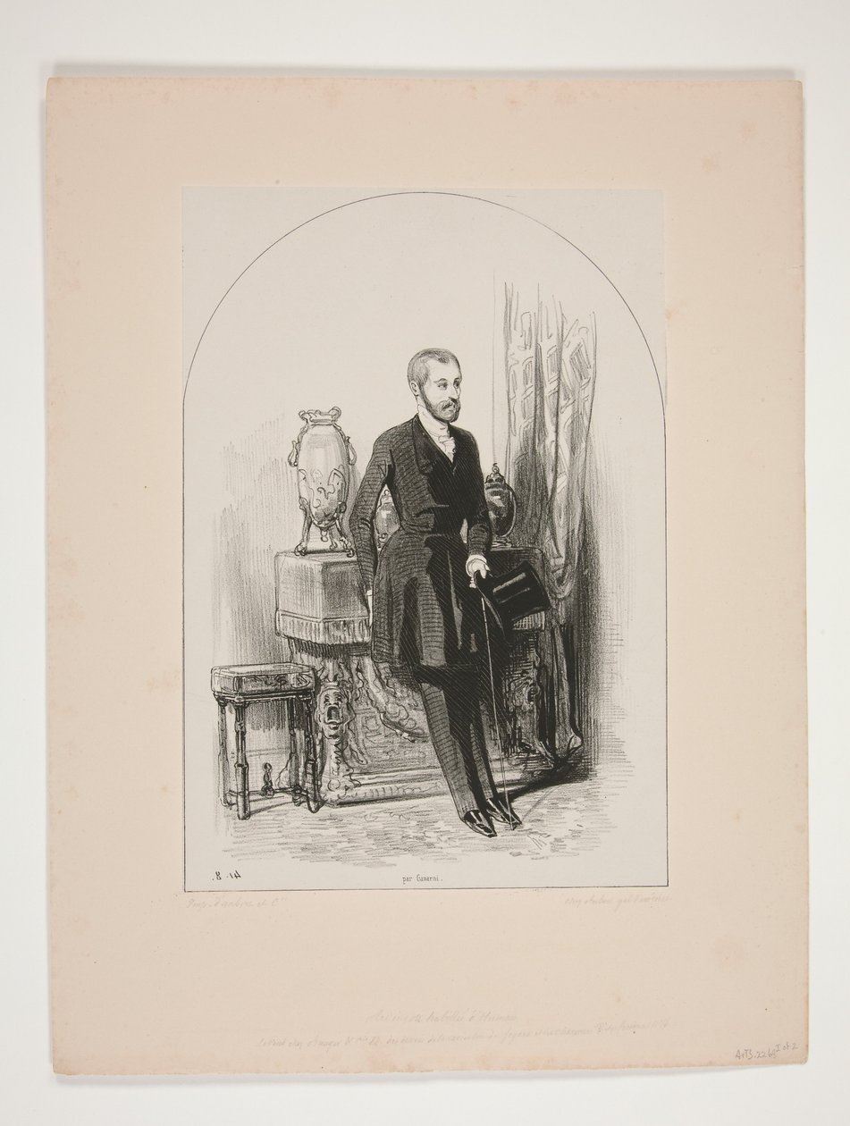 Humann redingotja alkotó: Paul Gavarni