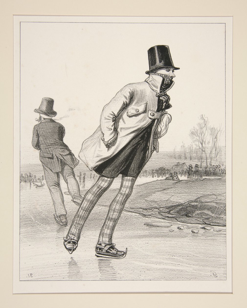 Sir Walter Spott, dublini turista, orientalista (sic) és pápista ... alkotó: Paul Gavarni