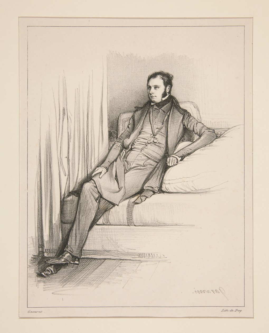 S. Henry Berthoud alkotó: Paul Gavarni