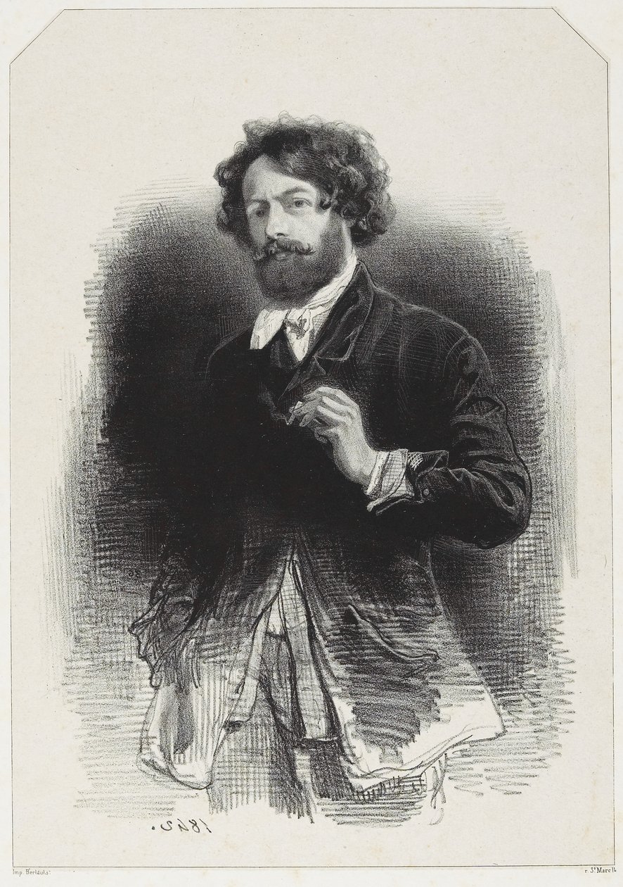 Önarckép alkotó: Paul Gavarni