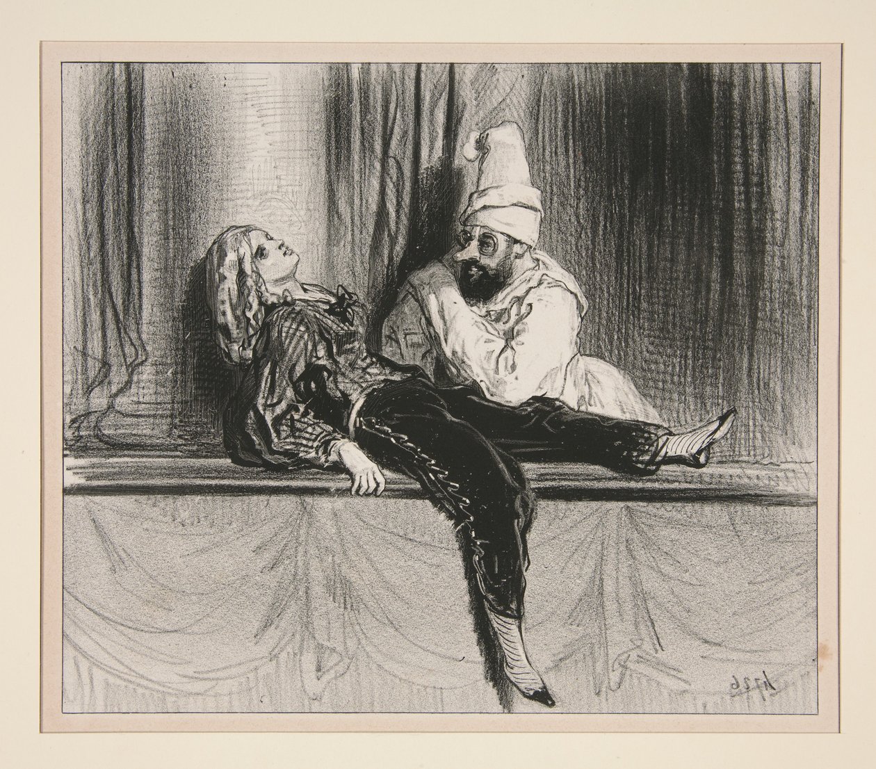 De igen! Szeretem a homárt, de nem szeretem Pierrot-t. alkotó: Paul Gavarni