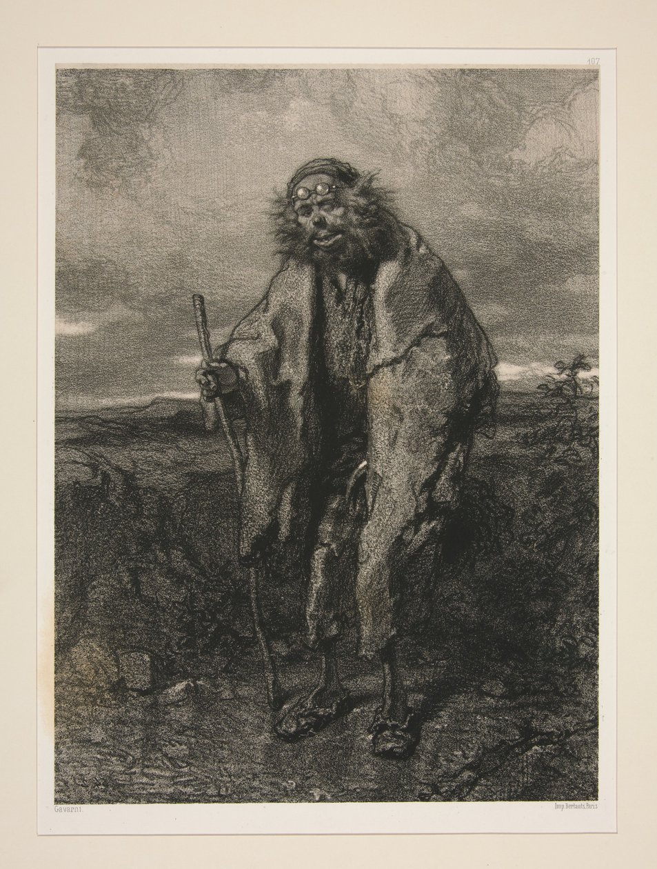 THOMAS VIRELOQUE. alkotó: Paul Gavarni