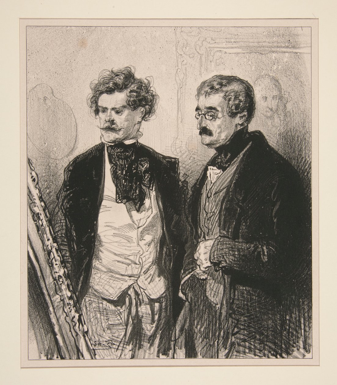 Bájos portré alkotó: Paul Gavarni