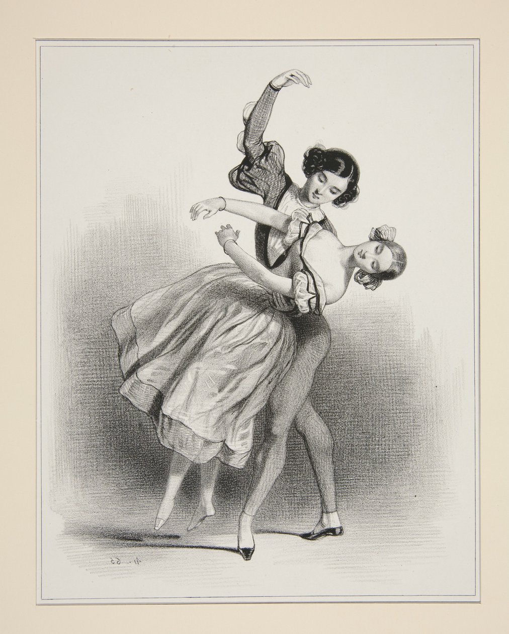 Giselle-keringő alkotó: Paul Gavarni