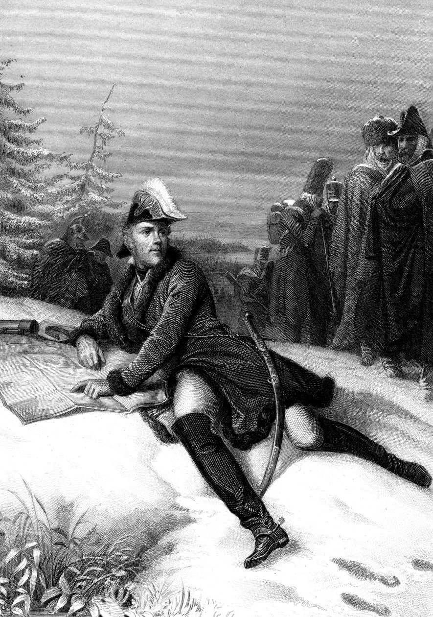Ney marsall, a napóleoni háborúk francia katonája, XIX. alkotó: Paul Girardet