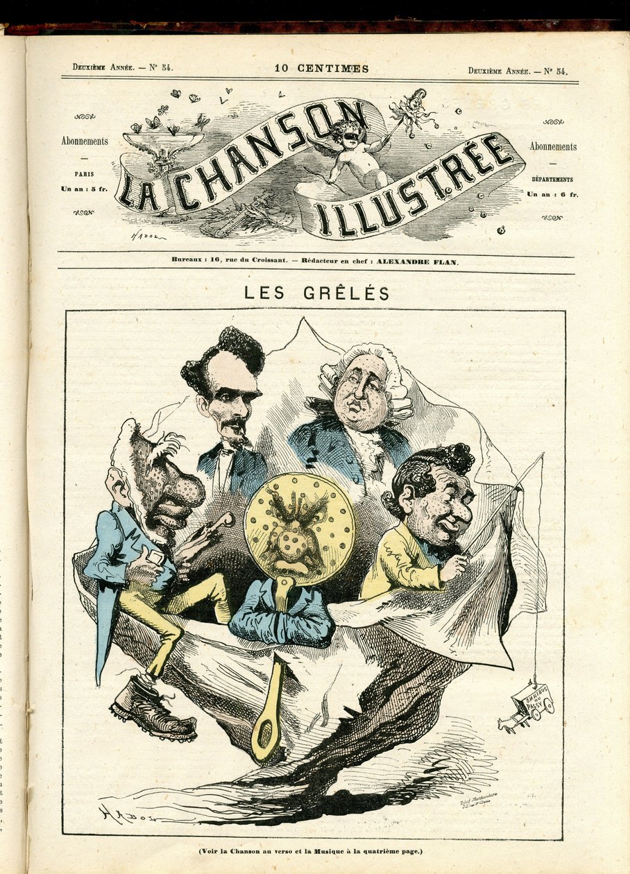 La Chanson illustree (magazin), 54. szám alkotó: Paul Hadol