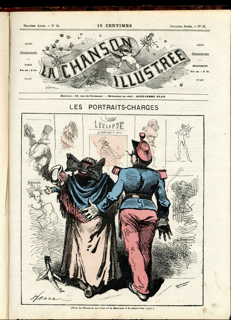 La Chanson illustree (magazin), 55. szám alkotó: Paul Hadol