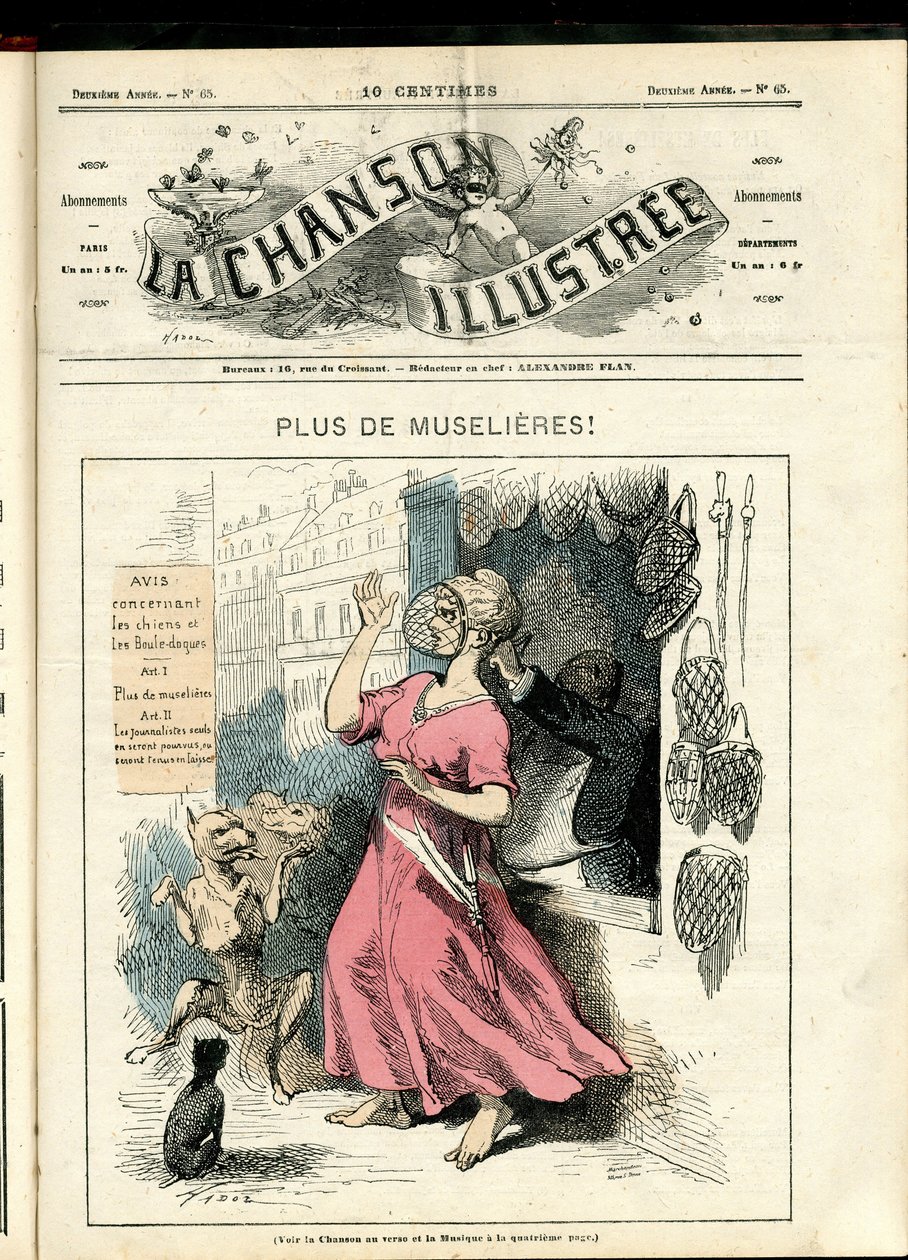 La Chanson illustree (magazin), 65. szám alkotó: Paul Hadol