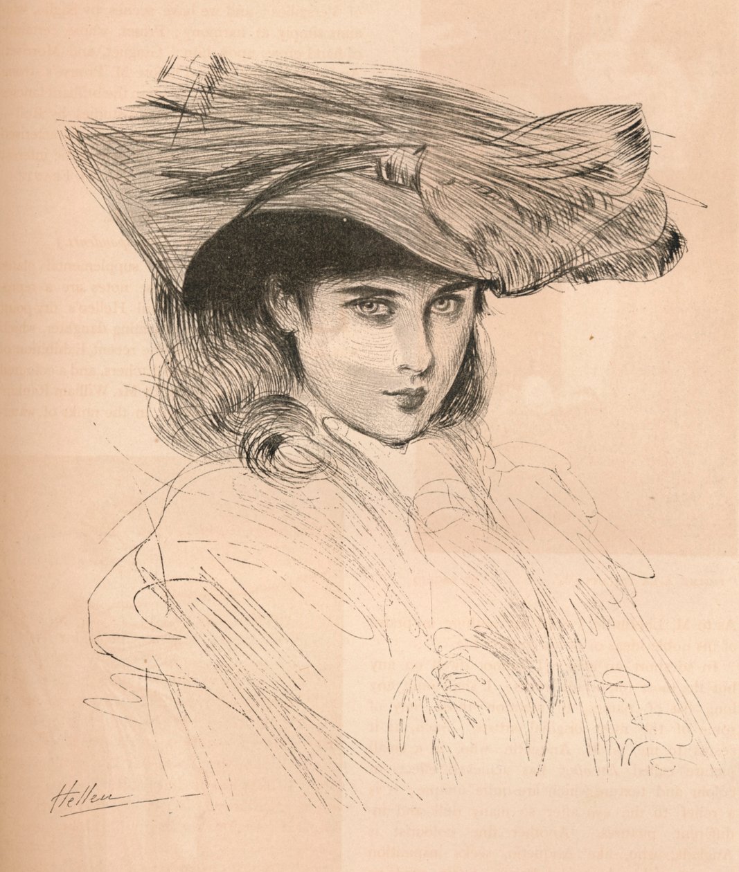 A művész lányának portréja, c1879-1903, 1903 alkotó: Paul Helleu