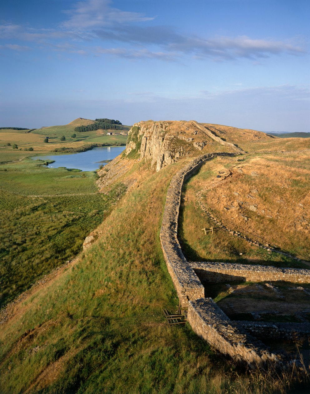 Hadrianus fala, Northumberland, 2010 alkotó: Paul Highnam