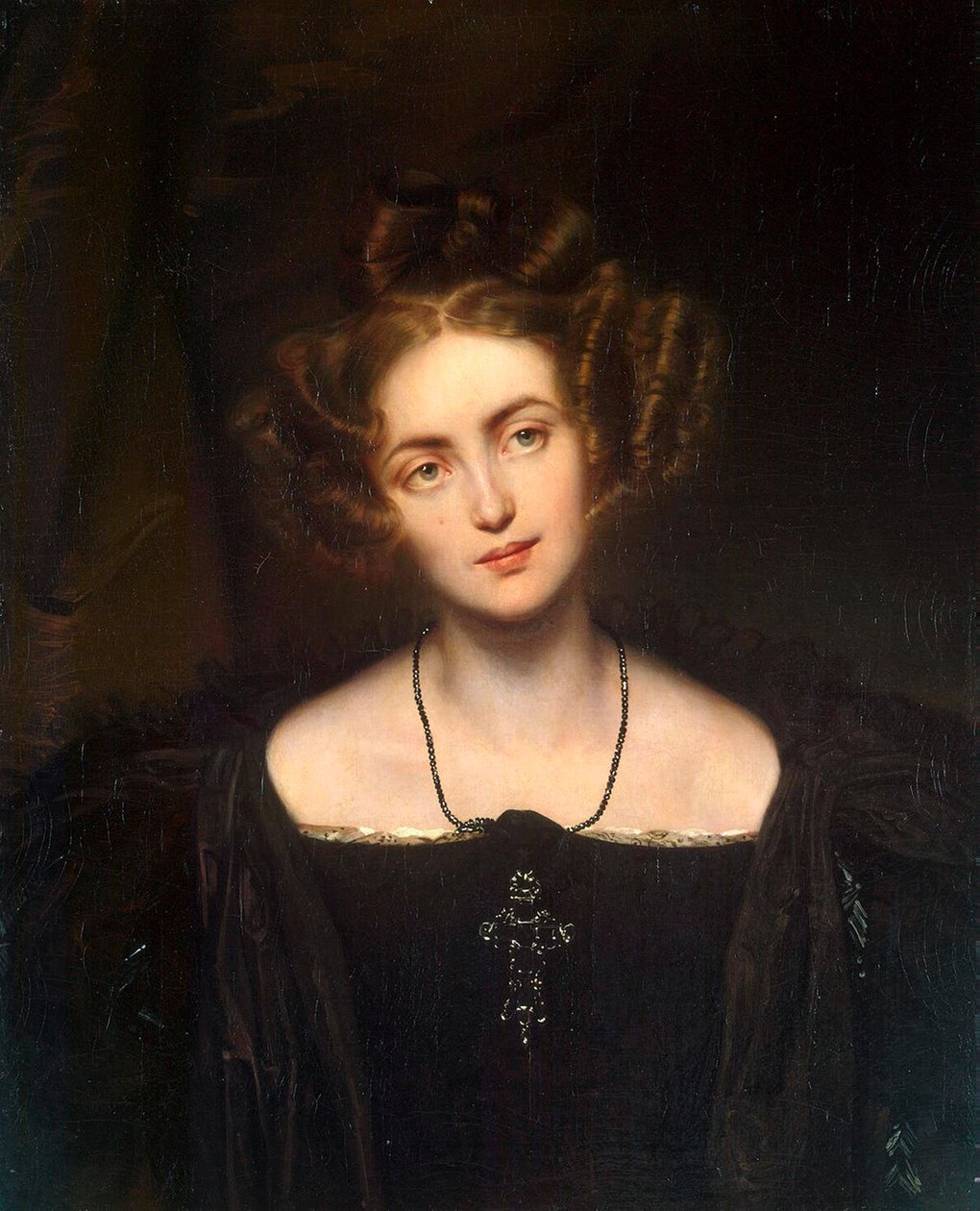 Henriette Sontag operaénekesnő portréja, 1806-1854, 1831. alkotó: Paul Delaroche