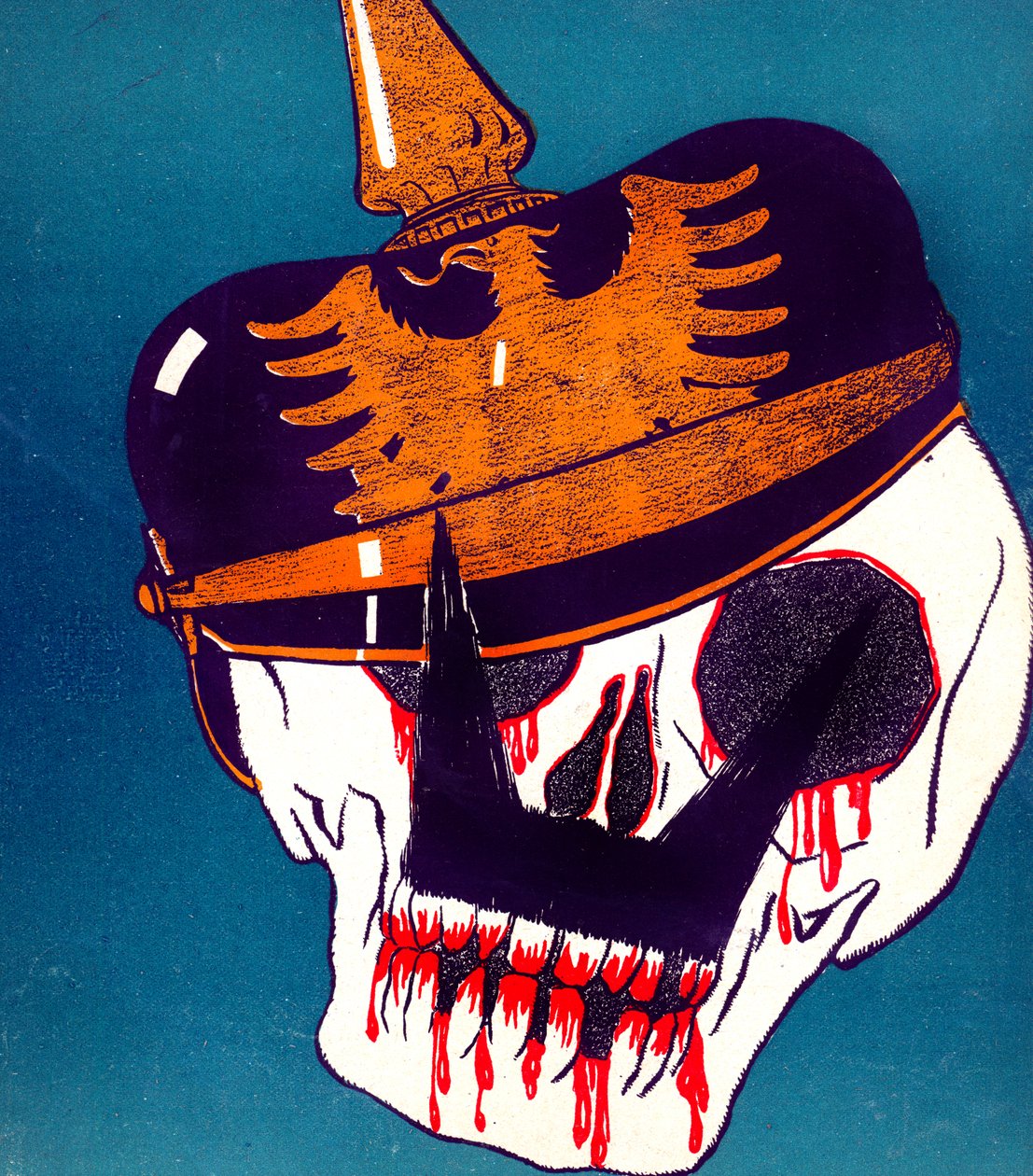 Vilmos császár karikatúrája, 1916. április 13 alkotó: Paul Iribe
