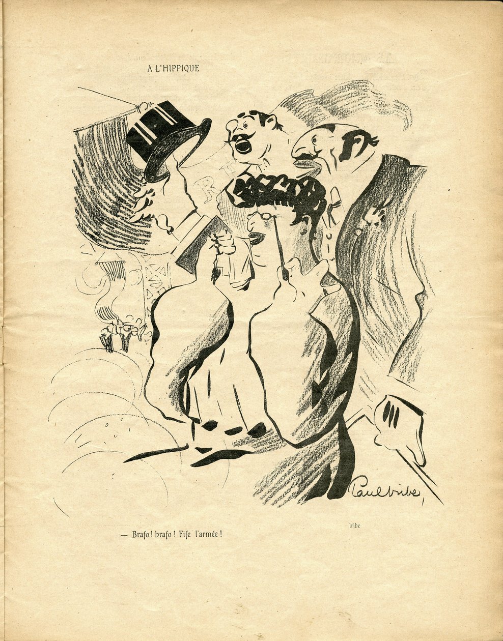 Illusztráció: Paul Iribe (1883-1935) A vadkacsában alkotó: Paul Iribe